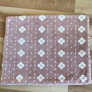 Lush Minky Couture Pink Baby Blanket